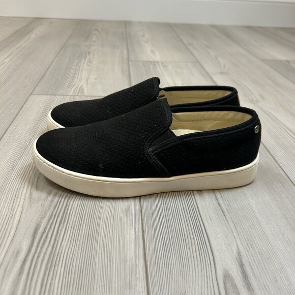Spenco Celine Black Orthotic Slip-On Sneaker Shoe Women’s Size 8.5 - Picture 1 of 8